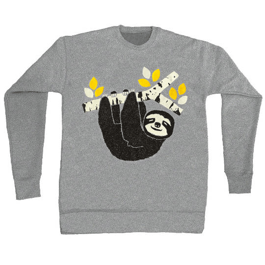 Sloth sweatshirt sales
